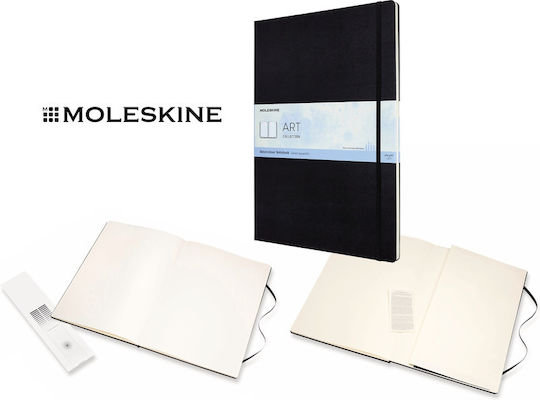 Moleskine Art Бележник А4 Булет Журнал с Твърда Черна Корицa