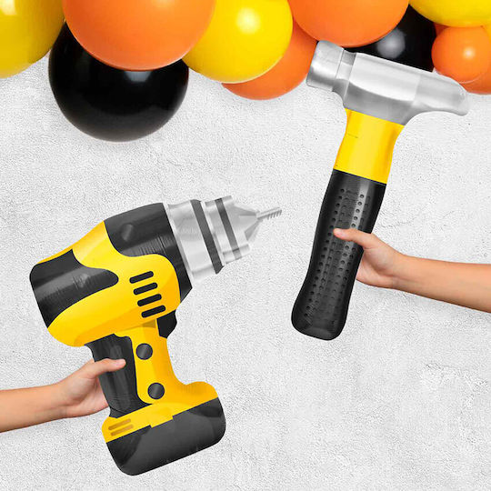 18" Balloon Set Tools Drill Hammer