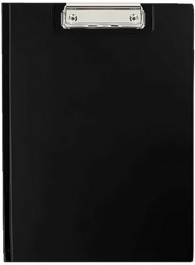 Biurfol Clipboard with Clip for Paper A4 Black 1pcs