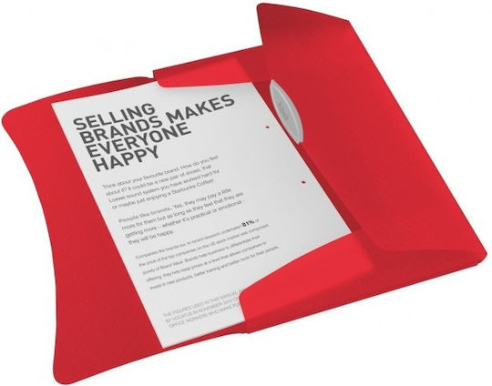 Esselte Clipboard for Paper A4 Red 1pcs