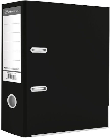 interDRUK Clipboard for Paper A4 Black 1pcs