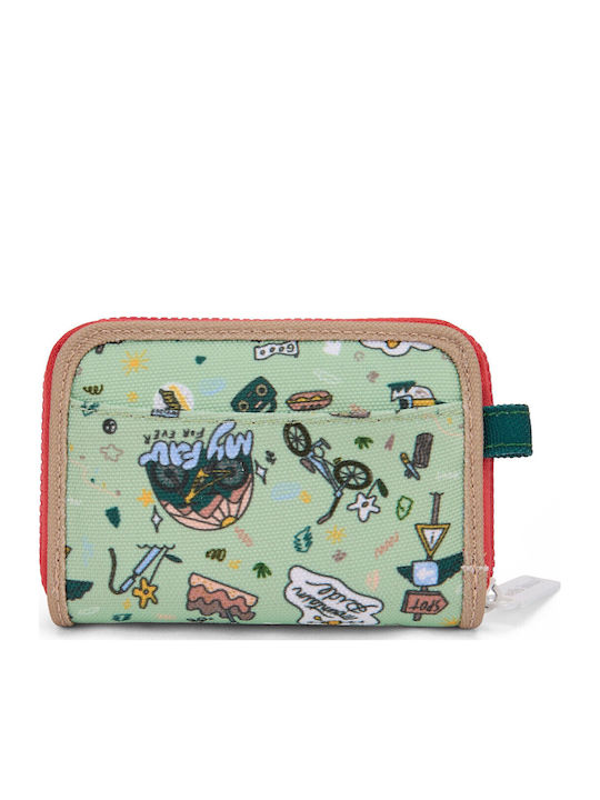Hello Hossy Kids Wallet with Zipper Black