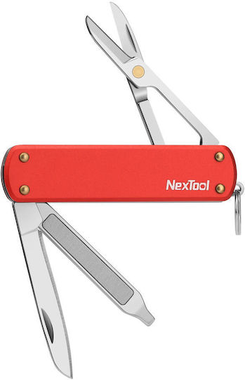 NexTool Nextool Mini Ελβετικός Σουγιάς Κόκκινος