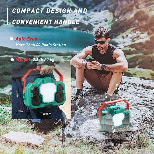 X001CK9PND cu Bluetooth și USB Verde