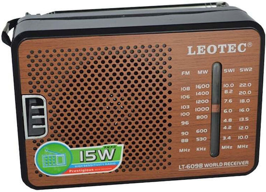 LT-609B Cu baterie Maro