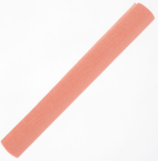 Italian Crepe Paper 180g 50x250 Cm Orange Peony 617