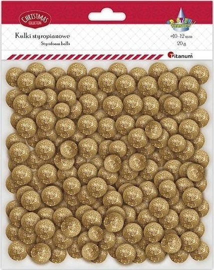 Titanum Коледен Декоративен Елемент за Направи си сам Проекти Златист