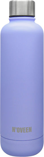 N'Oveen Bottle Thermos Stainless Steel 500ml Purple