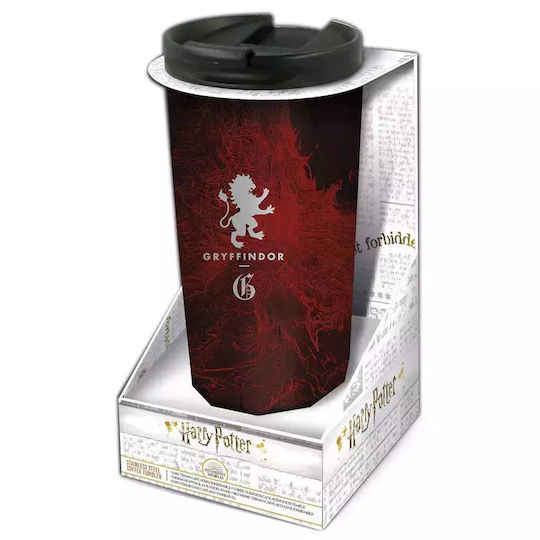 Stor Harry Potter Sticlă Termos Oțel inoxidabil 425ml Roșu cu Mustiuc