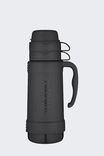 Ποτήρι Θερμός Γυάλινο 1.8lt Black