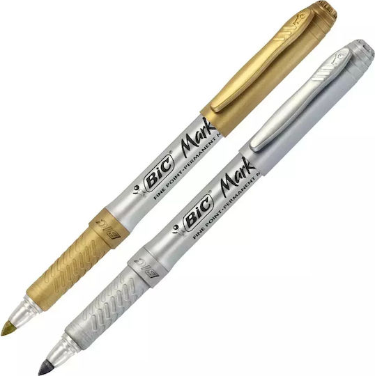 BIC Златисти Маркери за рисуване 1.7мм Комплект 12бр