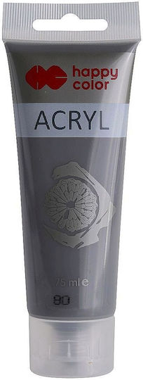 Happy Color Acrylic Paint Set in Gray color 75ml 1Stück