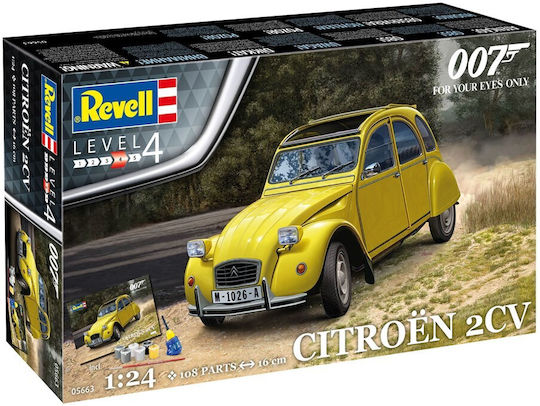Revell Citroen James Bond Modeling Figure Car in Scale 1:24