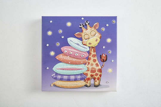 Diamond Dotz Giraffe Pillow Καμβάς Diamond Painting Κιτ