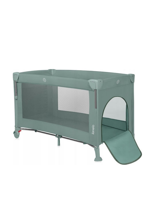 Lionelo Ellen Playpen 2 Levels with Mattress Green