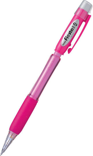 Pentel Μηχανικό Μολύβι με Γόμα 1τμχ Ροζ