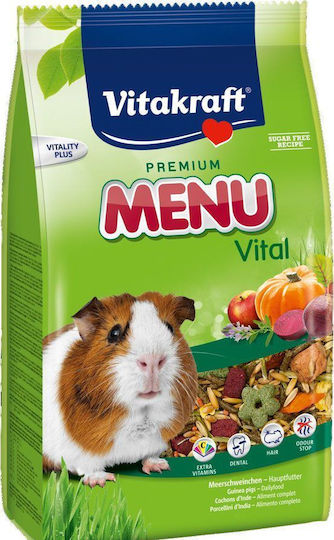 Vitakraft Tratează pentru Porc indian Menu Vital 1kg 1buc