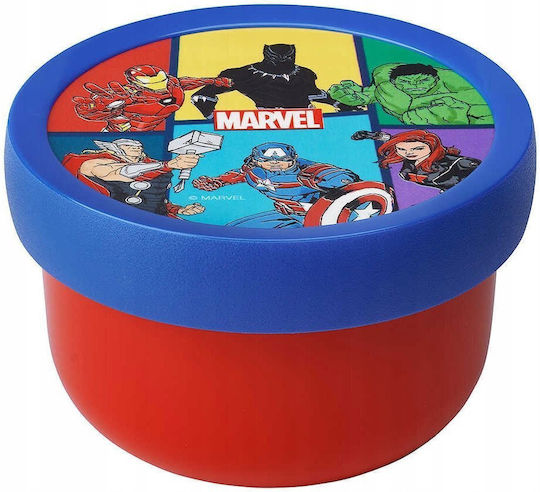 Mepal Φαγητοδοχείο Σνακ Avengers Πηρουνάκι Campus 300ml