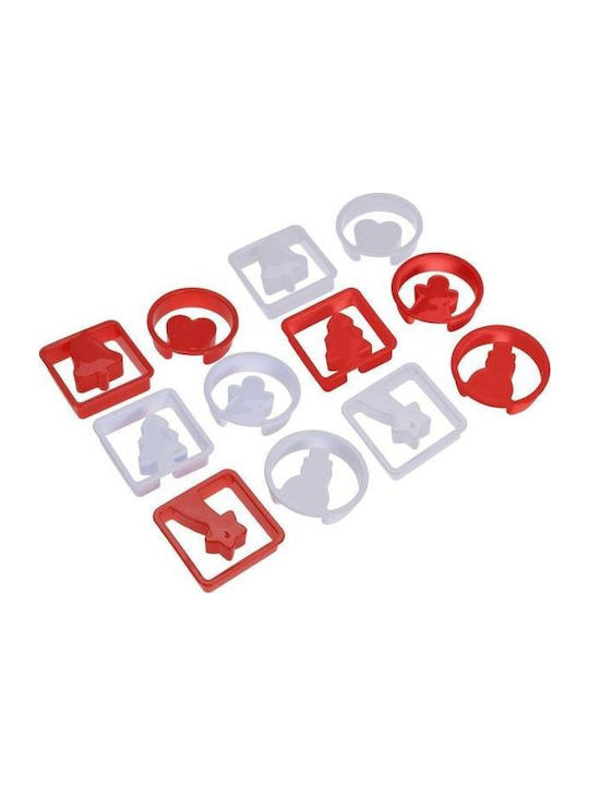 La Cucina Gingerbread Cookie Cutters Global 12 Piece Christmas Tableware Ornaments