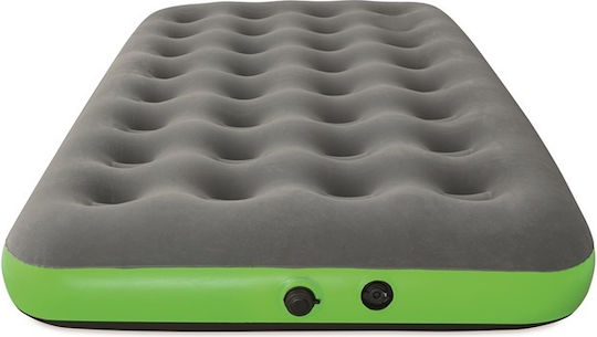 Bestway Inflatable Sleeping Mattress Single with Built-in Pump Pavillo Air Mattress Roll 188x99x22εκ. Orange