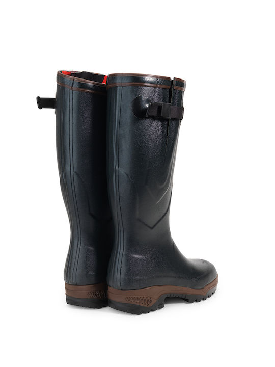 Aigle Parcours 2 Iso Wasserdichte Jagdgummistiefel in Schwarz Farbe