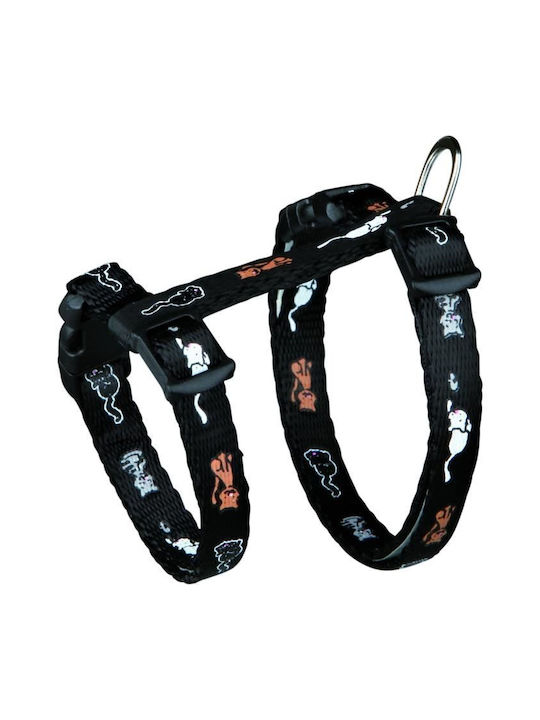 Trixie Σαμαράκι Γάτας με Οδηγό Μωβ 8mm x 21 - 33cm