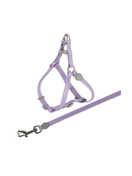 Trixie Σαμαράκι Γάτας με Οδηγό Μωβ 26 - 37cm