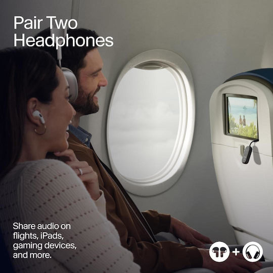 Twelve South Airfly Pro 2 Wireless Transmitter Apple Airpods Wireless Headphones Bt Black Tw-ts-2511