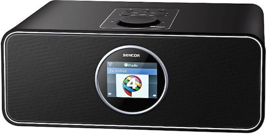 Sencor S-SIR6000WDB Επιτραπέζιο Ραδιόφωνο DAB+ Μαύρο