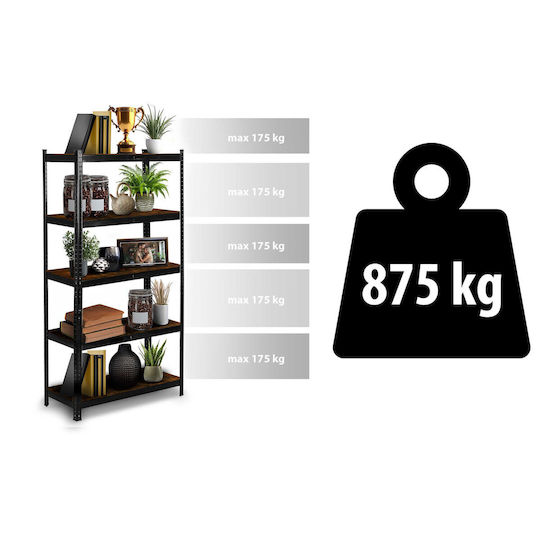 Humberg Dexion Shelf 90x40x180cm With 5 Shelves