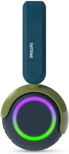 Philips TAK2000CT Безжични / Жични On Ear Слушалки с 2 часа Работа Сини