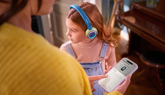 Philips TAK2000CT Безжични / Жични On Ear Слушалки с 2 часа Работа Сини