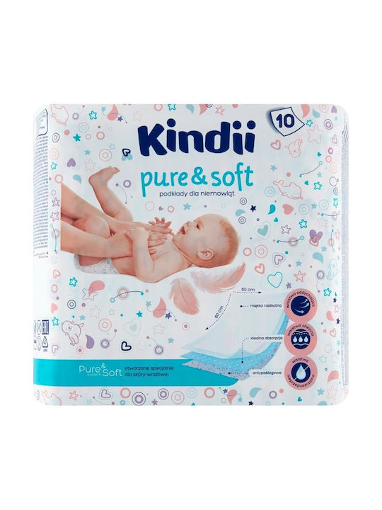 Kindii Burp Tücher Einwegartikel 60x60cm 10 Stück Kindii Burp Tücher Einwegartikel 60x60cm 10 Stück