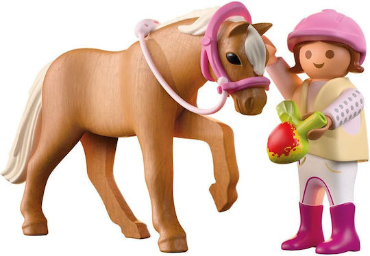 Playmobil Двойна опаковка Момиче с пони за 4-10 години