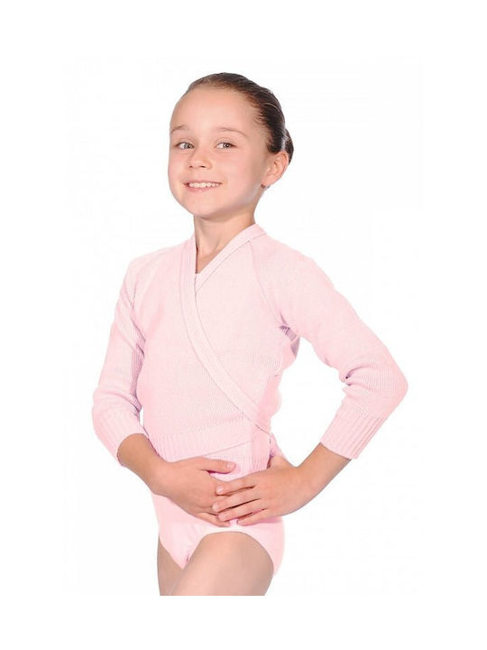 Cherry Kids' Cardigan Croise Baw1102 Pink 30