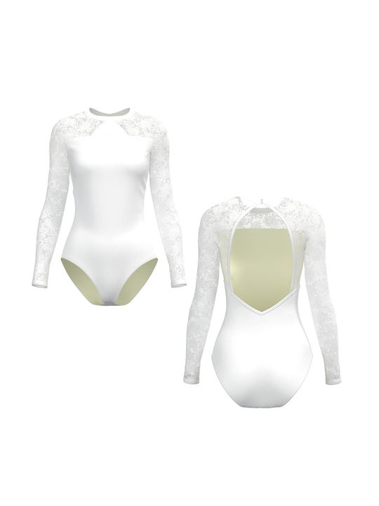 Plie Bodysuit Gray for Ballet