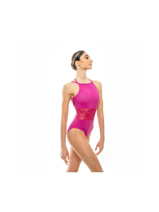 Plie Bodysuit Fuchsia for Ballet