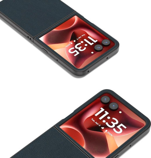 Abeel Back Cover Δερμάτινο / Πλαστικό με Λουράκι Πράσινο (Motorola Razr 60 Ultra 5G)