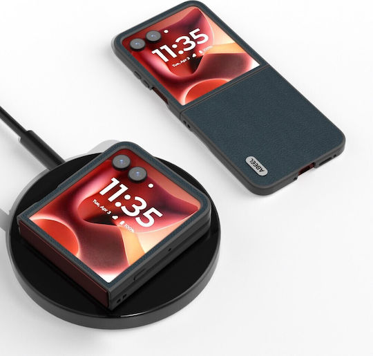 Abeel Back Cover Δερμάτινο / Πλαστικό με Λουράκι Πράσινο (Motorola Razr 60 Ultra 5G)