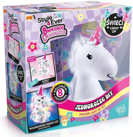 Epee Kinderhandwerk Glowing Decor Unicorn Set