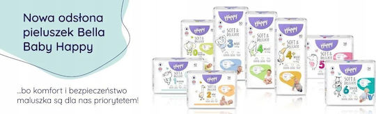 Bella Happy Πάνες με Αυτοκόλλητο Soft & Delicate Before No. 0 για 2kg 46τμχ