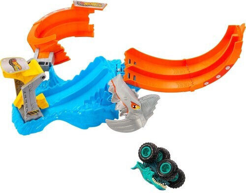 Hot Wheels Писта Акула 1:64 Monster Truck за 4+ Години