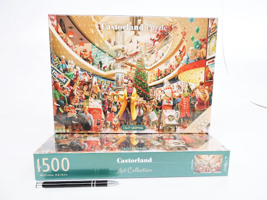 Castorland Crazy Shopping Παζλ 1500 Κομματια C-152179