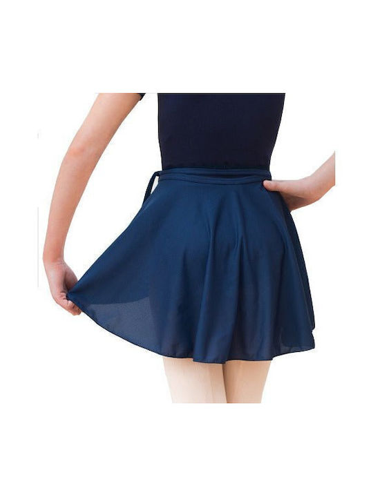 Plie Kids Dance Skirt Blue