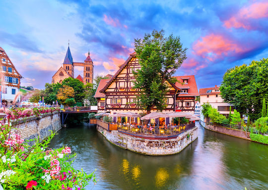 Esslingen Am Neckar Germany Пъзел 2D 1000бр.