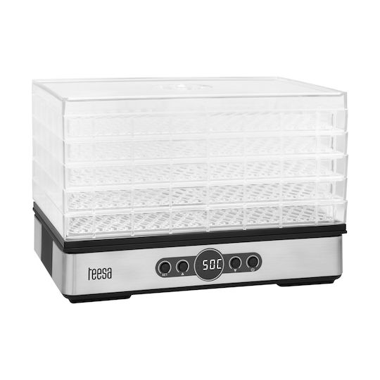 Lech Food Dehydrator With 5 Shelves And Adjustable Temperature 35-70°C