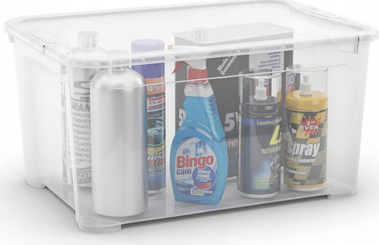 Transparente T-Box L 47l 39x55,5x28,5cm Deckel