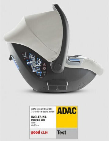 Inglesina Darwin Aptica Baby Car Seat i-Size Pashmina Beige 0-13 kg