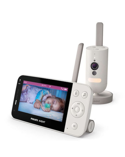 Philips Wireless Baby Monitor with Camera & Screen 4.3" , Two-way Communication & Lullabies