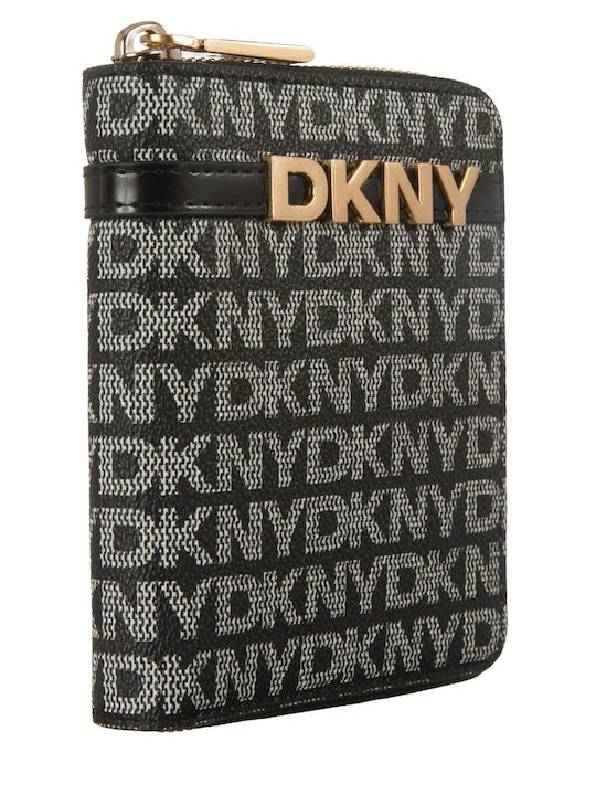 DKNY Avril Μικρό Γυναικείο Πορτοφόλι Γκρι